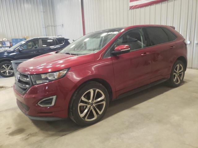 2FMTK4AP8FBB85184 - 2015 FORD EDGE SPORT RED photo 1