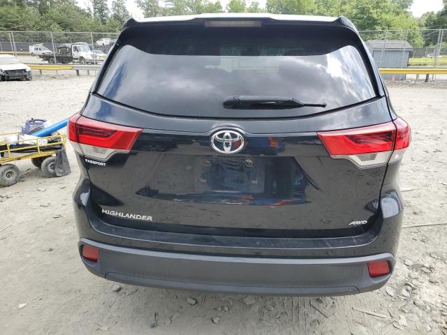 5TDBZRFH3KS962745 - 2019 TOYOTA HIGHLANDER LE BLACK photo 6