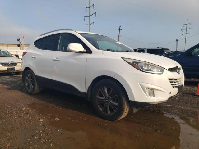 KM8JU3AG4EU860257 - 2014 HYUNDAI TUCSON GLS WHITE photo 4