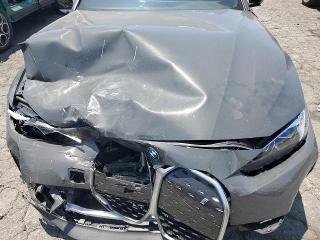 WBY43AW0XPFR19726 - 2023 BMW I4 EDRIVE 35 GRAY photo 11