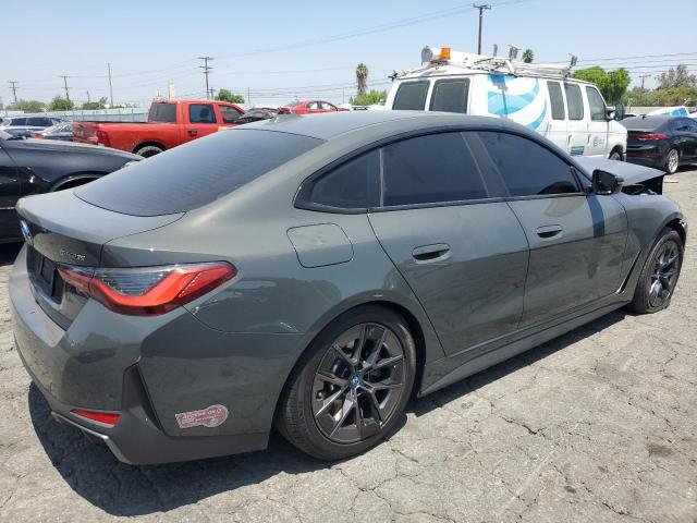 WBY43AW0XPFR19726 - 2023 BMW I4 EDRIVE 35 GRAY photo 3