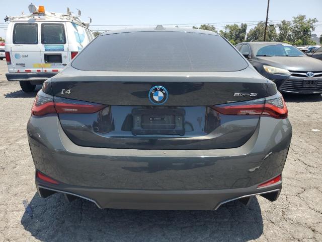 WBY43AW0XPFR19726 - 2023 BMW I4 EDRIVE 35 GRAY photo 6