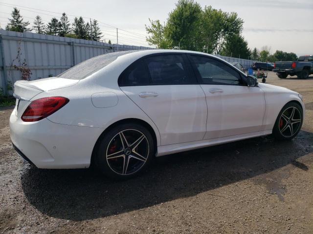 55SWF6EB7GU148226 - 2016 MERCEDES-BENZ C 450 4MATIC AMG WHITE photo 3