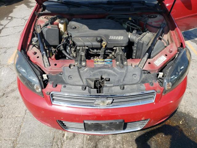 2G1WT58K279284521 - 2007 CHEVROLET IMPALA LT RED photo 11