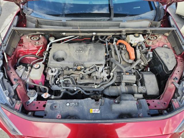 4T3LWRFV7LU008521 - 2020 TOYOTA RAV4 LE 勃艮第红 照片 12