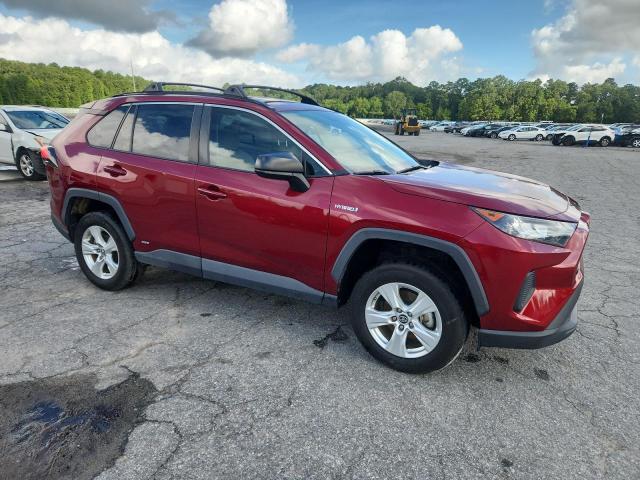 4T3LWRFV7LU008521 - 2020 TOYOTA RAV4 LE 勃艮第红 照片 4