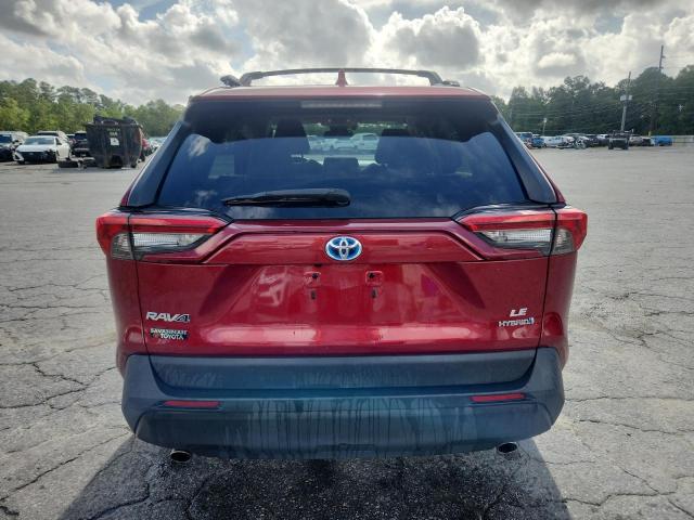 4T3LWRFV7LU008521 - 2020 TOYOTA RAV4 LE 勃艮第红 照片 6