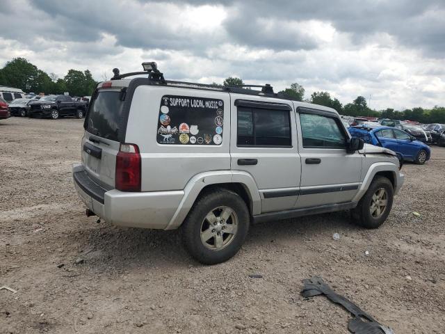 1J8HG48K56C295849 - 2006 JEEP COMMANDER SILVER photo 3