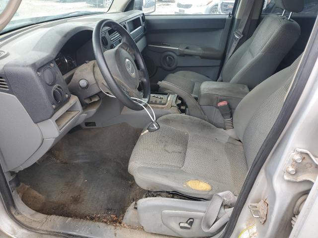 1J8HG48K56C295849 - 2006 JEEP COMMANDER SILVER photo 7