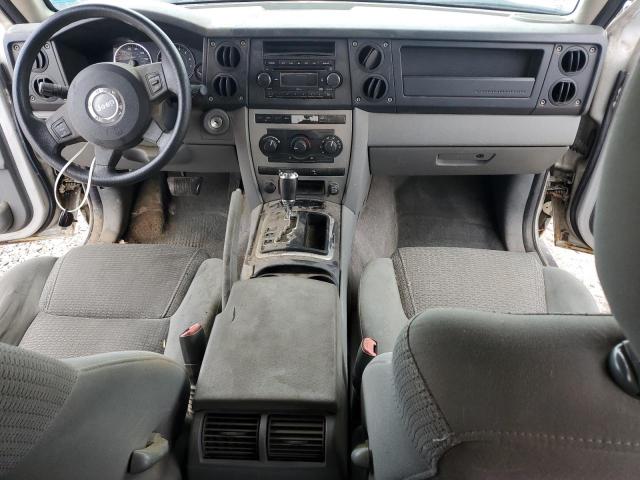1J8HG48K56C295849 - 2006 JEEP COMMANDER SILVER photo 8