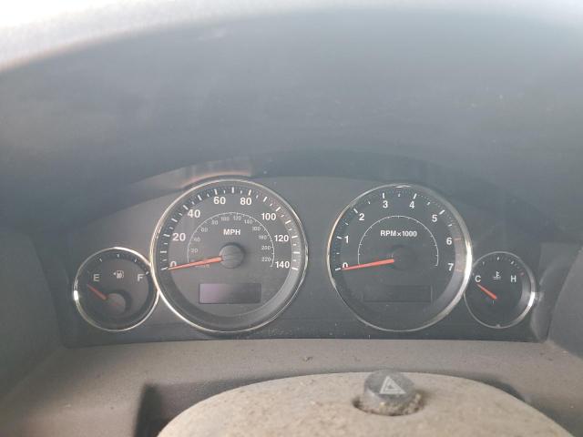 1J8HG48K56C295849 - 2006 JEEP COMMANDER SILVER photo 9