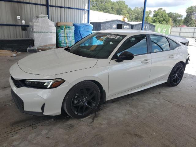 2HGFE2F58SH525169 - 2025 HONDA CIVIC SPORT WHITE photo 1