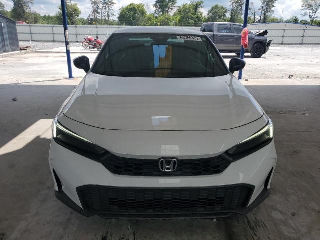 2HGFE2F58SH525169 - 2025 HONDA CIVIC SPORT WHITE photo 5