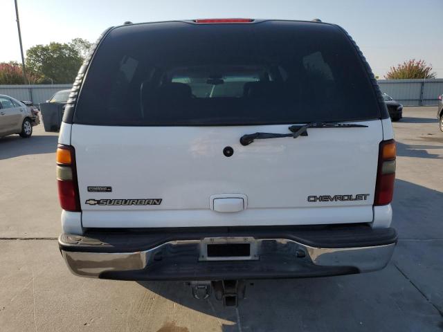 1GNEC16Z52J260746 - 2002 CHEVROLET SUBURBAN C1500 WHITE photo 6