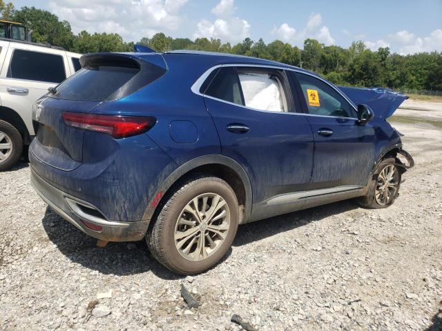 LRBAZLR49ND016925 - 2022 BUICK ENVISION PREFERRED BLUE photo 3