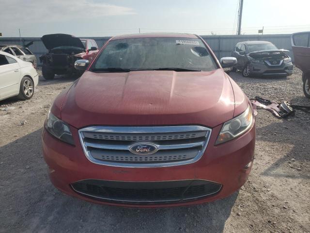 1FAHP2JWXBG148850 - 2011 FORD TAURUS LIMITED RED photo 5