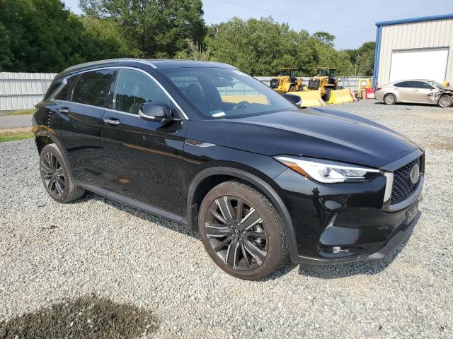 3PCAJ5BB7MF120656 - 2021 INFINITI QX50 LUXE BLACK photo 4