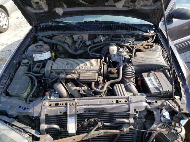 1G2NE5537RM565590 - 1994 PONTIAC GRAND AM SE GRAY photo 11