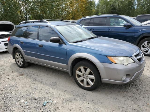 4S4BP61C596345997 - 2009 SUBARU OUTBACK 2.5I BLUE photo 4