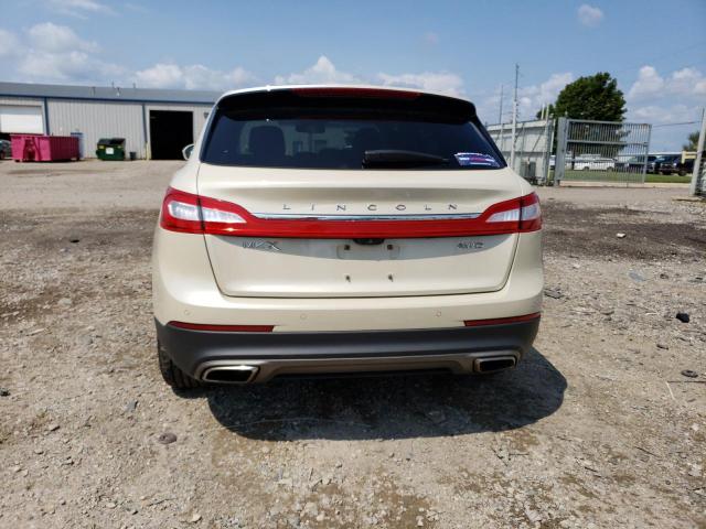 2LMPJ8LR8JBL29274 - 2018 LINCOLN MKX RESERVE Բեժ լուսանկար 6