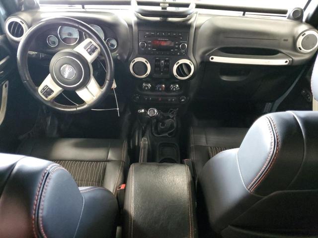 1C4BJWEG4CL162747 - 2012 JEEP WRANGLER U SAHARA ლურჯი ფოტო 8