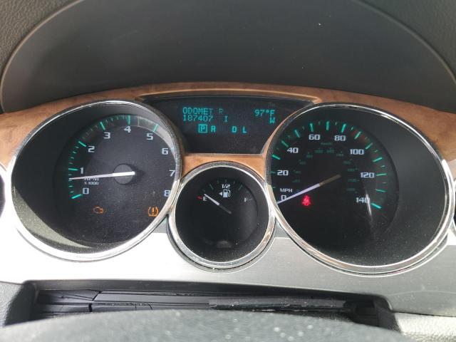 5GAKVCED8CJ325406 - 2012 BUICK ENCLAVE თეთრი ფოტო 9