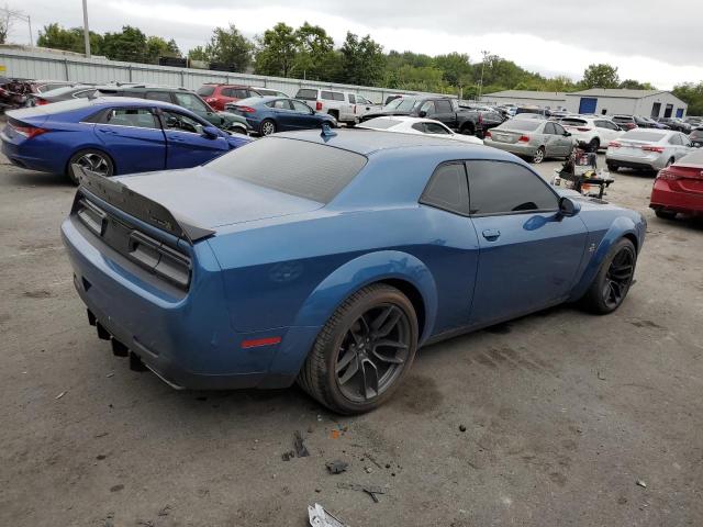 2C3CDZFJXLH235001 - 2020 DODGE CHALLENGER R/T SCAT PACK BLUE photo 3