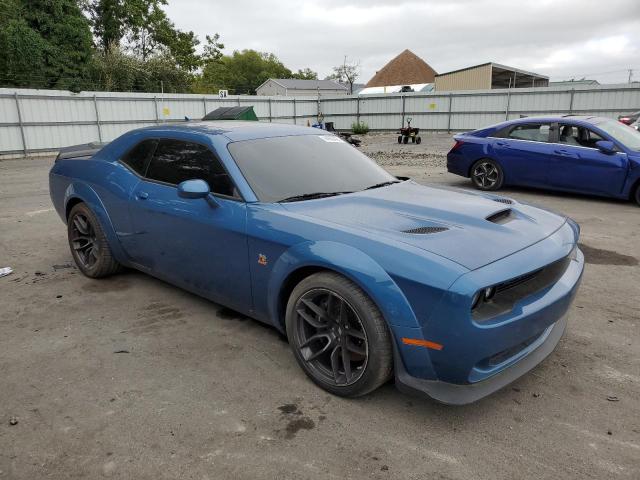 2C3CDZFJXLH235001 - 2020 DODGE CHALLENGER R/T SCAT PACK BLUE photo 4