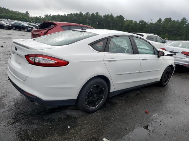 3FA6P0G72DR224200 - 2013 FORD FUSION S WHITE photo 3