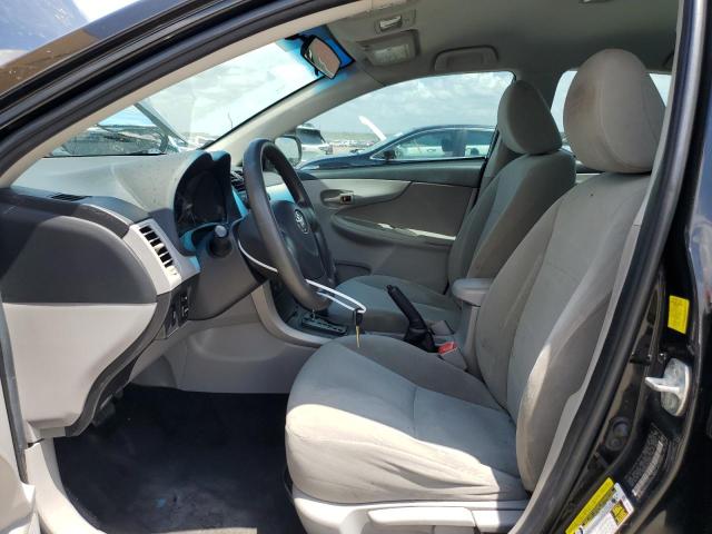 2T1BU4EE9BC542439 - 2011 TOYOTA COROLLA BASE Чорний фото 7