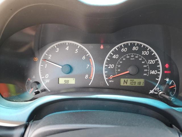 2T1BU4EE9BC542439 - 2011 TOYOTA COROLLA BASE Чорний фото 9