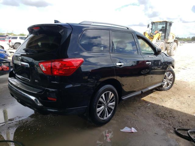 5N1DR2MN8KC655125 - 2019 NISSAN PATHFINDER S BLACK photo 3