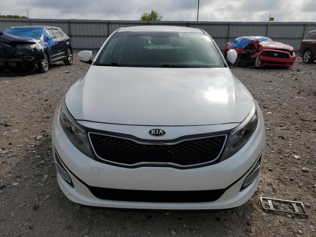 KNAGM4A79F5649102 - 2015 KIA OPTIMA LX WHITE photo 5