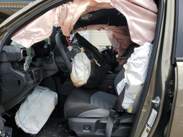 3TMLB5JNXSM123996 - 2025 TOYOTA TACOMA DOUBLE CAB GREEN photo 7