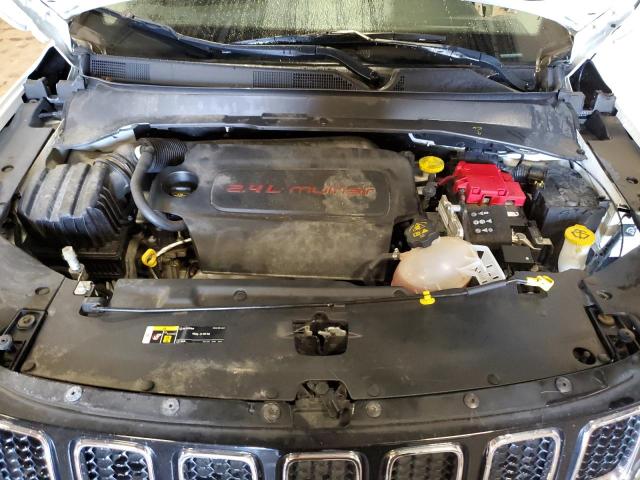 3C4NJCAB2KT834880 - 2019 JEEP COMPASS SPORT WHITE photo 12