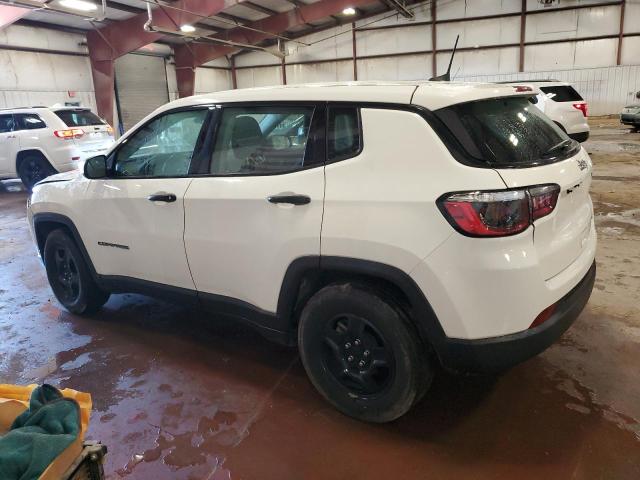 3C4NJCAB2KT834880 - 2019 JEEP COMPASS SPORT WHITE photo 2