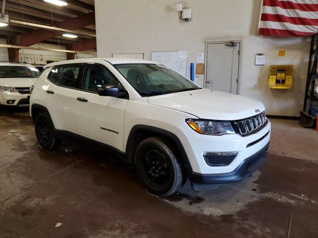 3C4NJCAB2KT834880 - 2019 JEEP COMPASS SPORT WHITE photo 4