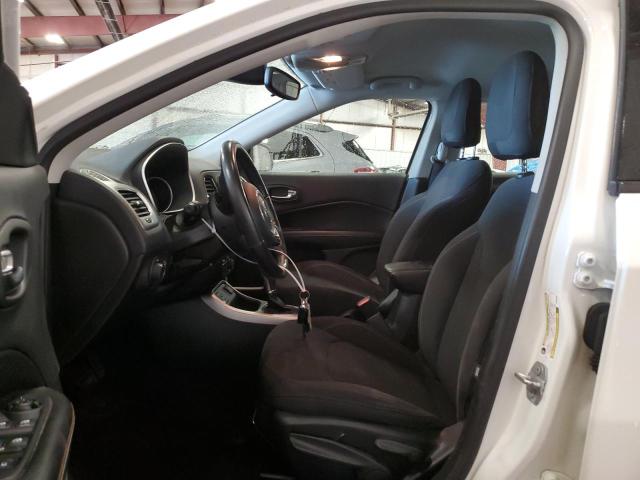 3C4NJCAB2KT834880 - 2019 JEEP COMPASS SPORT WHITE photo 7