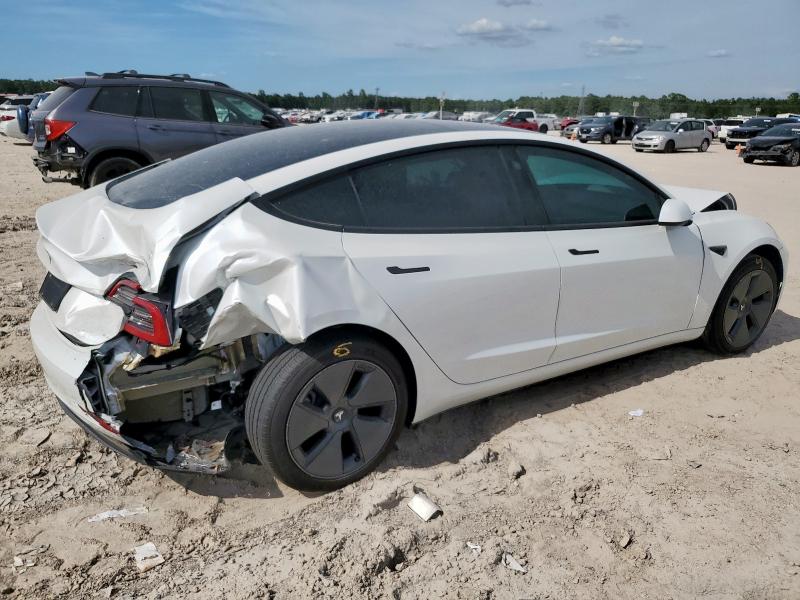 5YJ3E1EAXPF575532 - 2023 TESLA MODEL 3 白色 照片 3