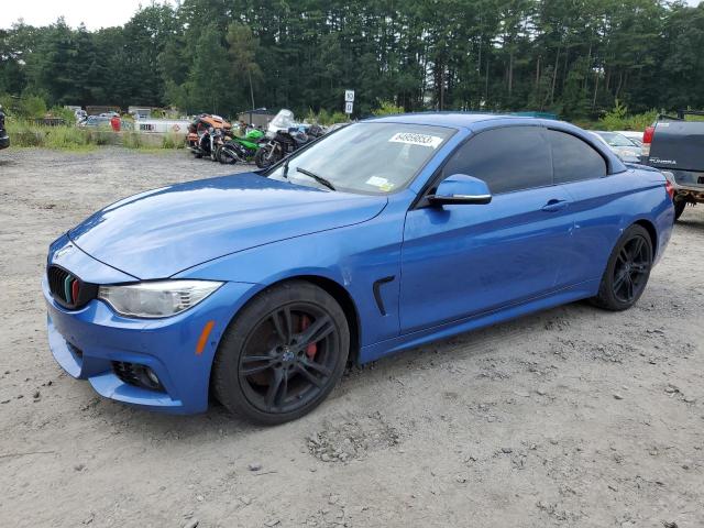 WBA3T7C56F5A36601 - 2015 BMW 435 XI BLUE photo 1