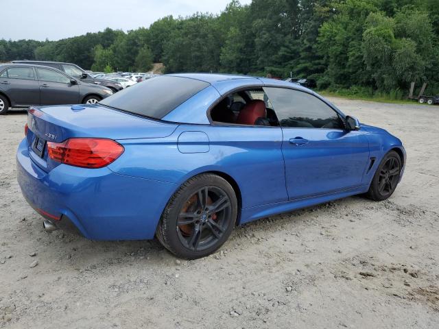 WBA3T7C56F5A36601 - 2015 BMW 435 XI BLUE photo 3