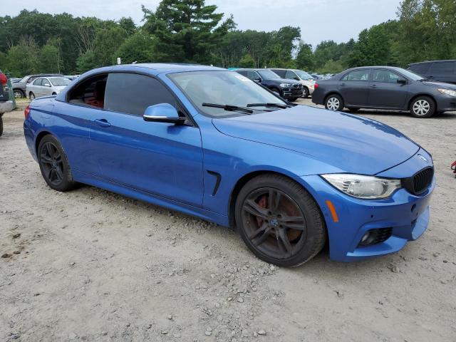 WBA3T7C56F5A36601 - 2015 BMW 435 XI BLUE photo 4