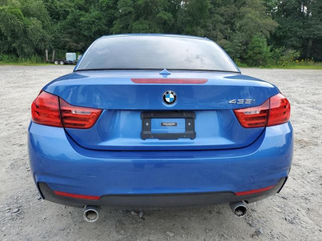 WBA3T7C56F5A36601 - 2015 BMW 435 XI BLUE photo 6