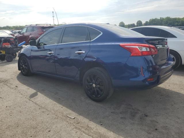 3N1AB7AP0KY359122 - 2019 NISSAN SENTRA S 蓝色 照片 2