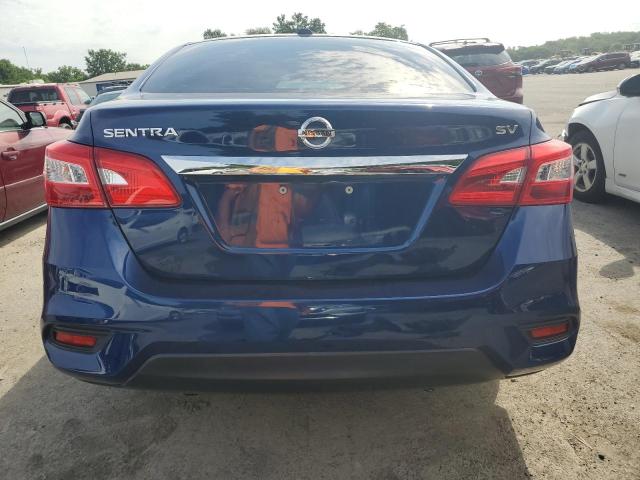 3N1AB7AP0KY359122 - 2019 NISSAN SENTRA S 蓝色 照片 6