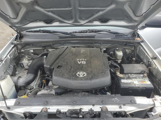3TMJU62N18M068210 - 2008 TOYOTA TACOMA DOUBLE CAB PRERUNNER SILVER photo 12