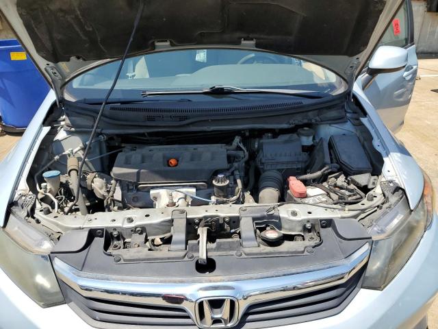 19XFB2F53CE064967 - 2012 HONDA CIVIC LX SILVER photo 11
