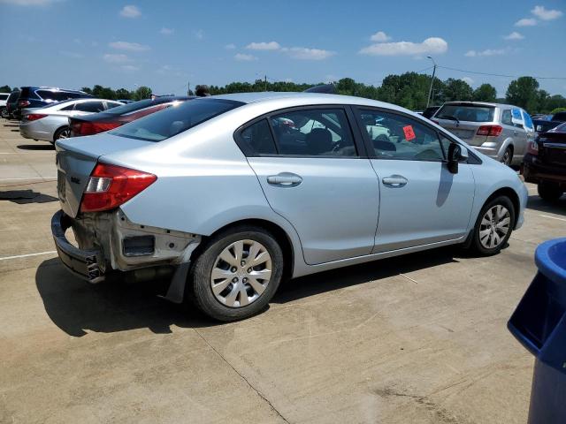 19XFB2F53CE064967 - 2012 HONDA CIVIC LX SILVER photo 3