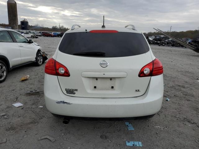 JN8AS5MT2AW021998 - 2010 NISSAN ROGUE S WHITE photo 6