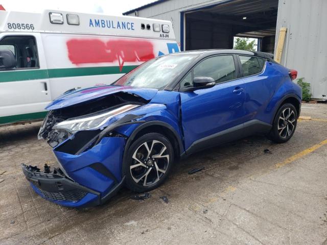 JTNKHMBX8L1090852 - 2020 TOYOTA C-HR XLE BLUE photo 1